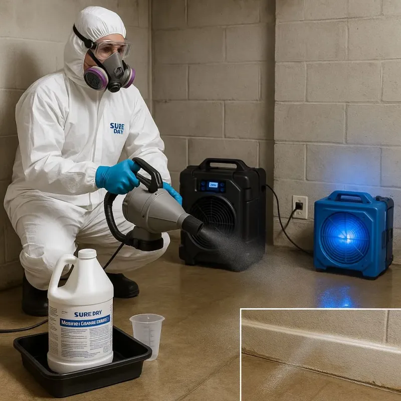 Sanitization and Odor Removal process in Lorena, TX
