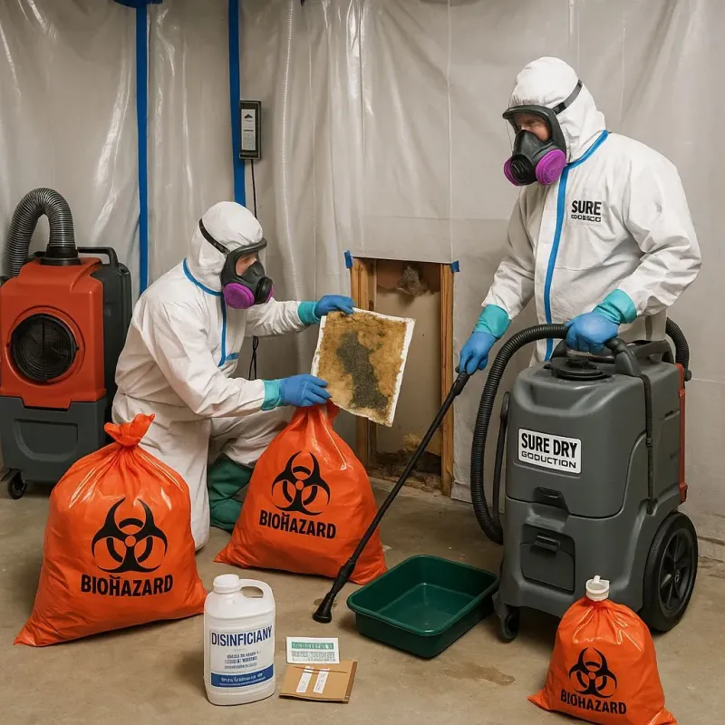 Contaminated Water Handling Protocols process in Lorena, TX
