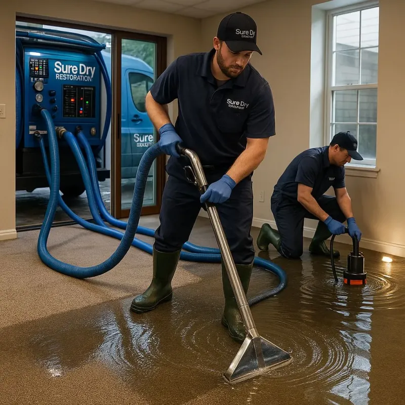 Water Extraction and Removal process in Lorena, TX